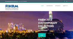 Desktop Screenshot of fihrm.org