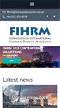 Mobile Screenshot of fihrm.org